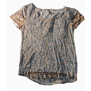 Lucky Brand Floral Top Size S/P